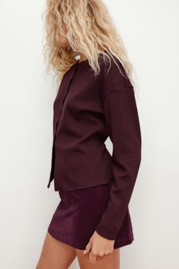 C?rdigan en punto con textura - H&m фото 7