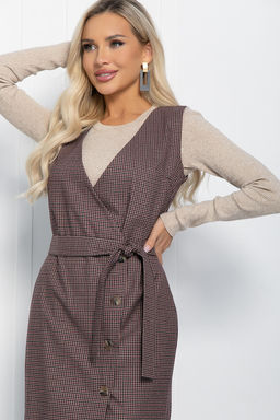 Сарафан Илга (коричневый) П11297 - Lt collection фото 4