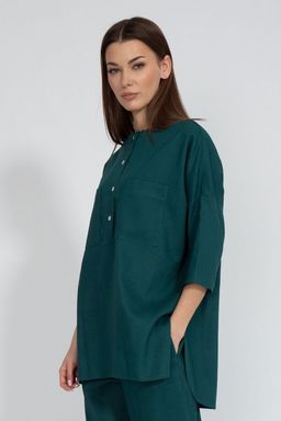 Льняная рубашка 4081