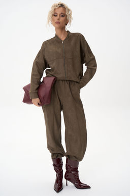 Бомбер Майли (оливковый) - Эльза фото 9