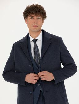 _ndigo Y_n Kar___ml_ Ekstra Slim Fit Ka_e Kaban
