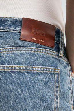 RELAXED STRAIGHT-LEG LIMITED EDITION JEANS - Zara фото 5