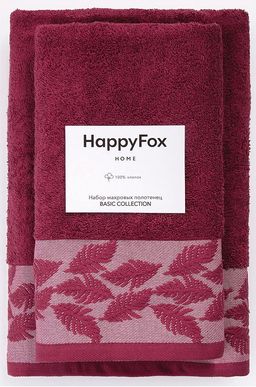 Набор махровых полотенец 2 шт Happy Fox Home  фото 6