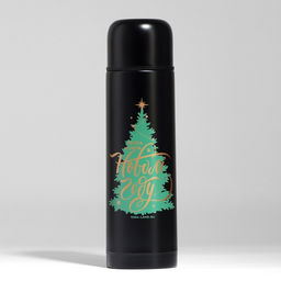 Подарочный набор новогодний «Тепла и уюта в новом году»: термос 500 мл, кружка 2 шт.