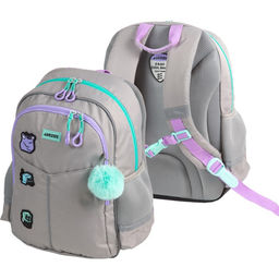 Рюкзак молодежный 37x28x16 см, deVENTE Lifestyle 16L Cats&Boxes, отделение для ноутбука, эргономичная спинка, для девочки