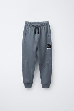 PIQU_ FLEECE JOGGER TROUSERS