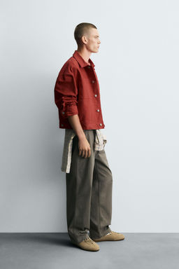 CROPPED FIT JACKET - Zara фото 4