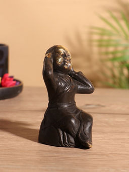 Сувенир «Монах», 7×6×10 см, бронза