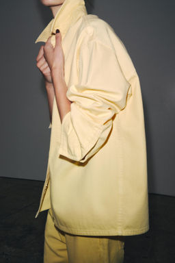 ZW COLLECTION POCKET OVERSHIRT - Zara фото 3