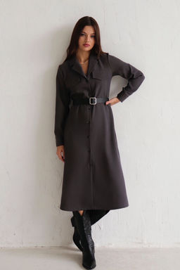 Платье-рубашка с английским воротником - Martichelli фото 183