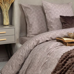 Наволочка 70*70 см, бязь Комфорт (Контур, бежевый) - Ивановотекстиль фото 5