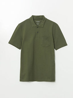 Polo Yaka K?sa Kollu Pike Erkek Ti??rt