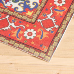 Коврик - лежак для бани и сауны «Ретро», 150×50 см, шерсть, полиэстер, «Добропаровъ»