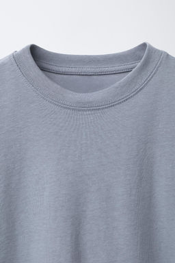 BASIC MEDIUM WEIGHT T-SHIRT - Zara фото 3