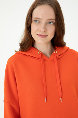 Женский оранжевый свитшот - U.s. polo assn фото 16
