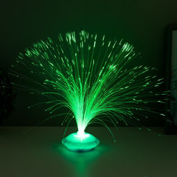 Фигурка светящаяся RISALUX «Веер. Фонтан», LED-ночник, 32 см, МИКС