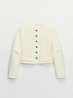 Приталенный однобортный жакет / Zarina