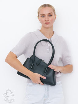 Сумка женская кожаная 6006L b.green Polina&Eiterou