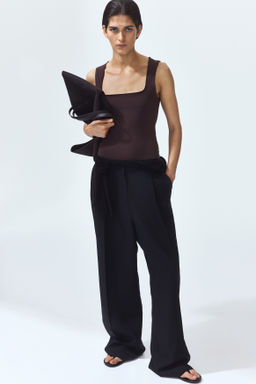 Top con escote cuadrado - H&m фото 4