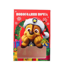 Коробка подарочная складная Новогодняя почта, 20?28?10 см, Щенячий патруль - Paw Patrol фото 5