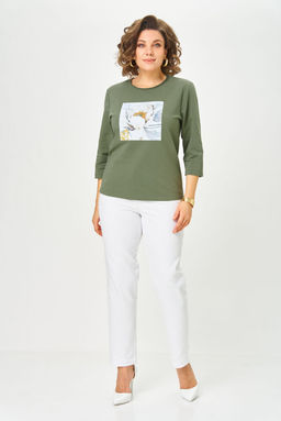 Джемпер Rumoda 2282 зеленый  фото 8