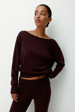 Jersey off-the-shoulder - H&m фото 7