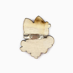 Цена за 20 шт. Значки деревянные Аниме в шоубоксе, 20 шт.