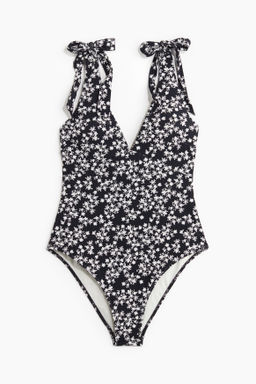 Padded-cup High Leg swimsuit - H&m фото 2