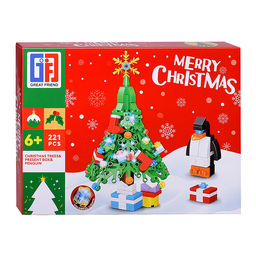 Конструктор "Елочка с подарками" 221 (дет.)