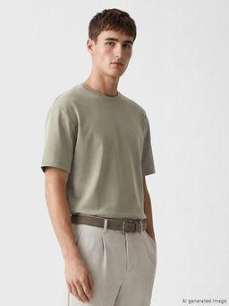 Bisiklet Yaka Soft Touch Erkek Ti??rt