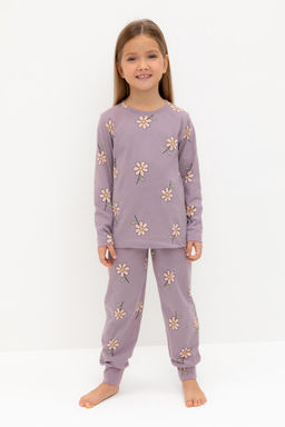 К 1561/морской туман,цветок простой пижама дет