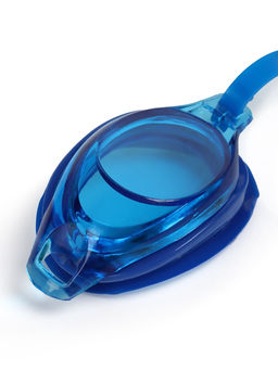 Очки для плавания детские ONLYTOP, беруши, цвет синий