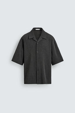 CAMISA RELAXED FIT RELIEVE / Gris Antracita - Zara фото 6