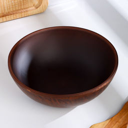 Салатник «Гладь», 1 л, 18.5×6 см, красная глина