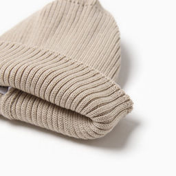 Шапка детская MINAKU, бежевая, размер 48-52 (3-5 лет)