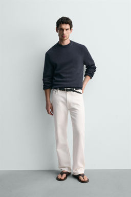 JEANS STRAIGHT FIT / Blanco