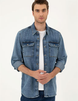 Koyu Mavi Denim G_mlek - Pierre cardin фото 3