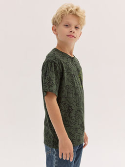 CHILLEASY 220012C-36 Футболка для мальчика, Хаки