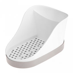 Подставка для губок, моющего средства, тряпок пластмассовая 12х18х10см, смоки (Россия)