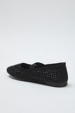Trendyol Shoes Siyah Tasl? Mary Jane Kad?n Babet TAKSS25BE00047 - Trendyolmilla фото 6