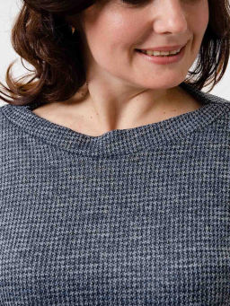 Платье женское, цвет Серо - голубой