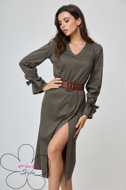 Платье ANELLI 1164 зелень