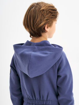 Серо-синий комбинезон для мальчика