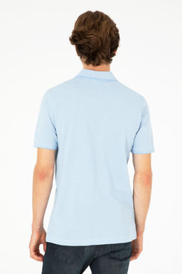 Мужская голубая футболка Неожиданная скидка в корзине - U.s. polo assn фото 5