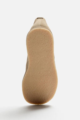 LEATHER ANKLE BOOTS - Zara фото 4