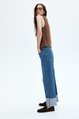 Wide High Ankle Jeans - H&m фото 3