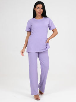 423 ПИЖАМА ЖЕНСКАЯ (брюки) (Сирень) - А-дина фото 2