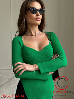 Кофта женская однотонная - Bruno фото 6