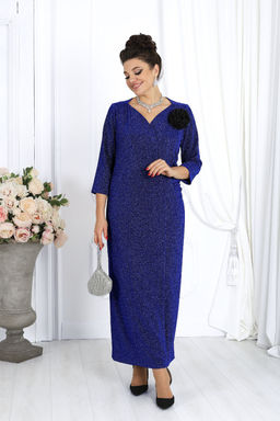 Платье Ninele 7431-Р темно-синий - Mira fashion фото 677