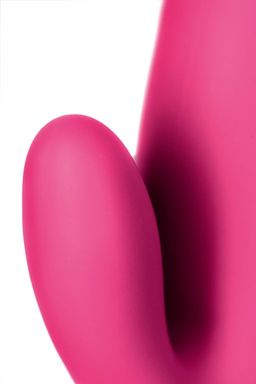 Нереалистичный вибратор Satisfyer Vibes Mr. Rabbit, силикон, красный, 22,1 см.  фото 14